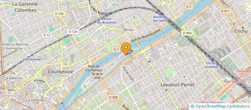 localisation de l'entreprise FINANCIERE SYMA à LEVALLOIS-PERRET