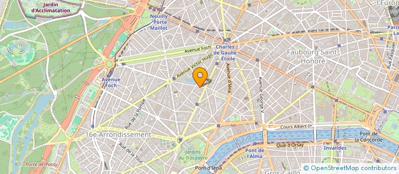 localisation de l'entreprise FINANCIERE SYXPERIANE  PARIS