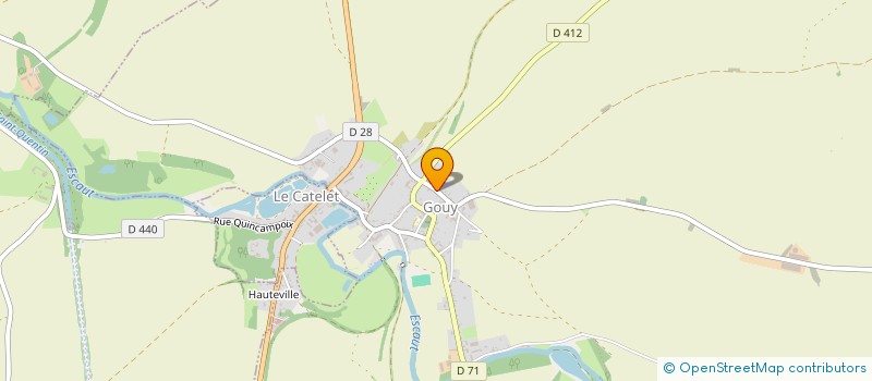 localisation de l'entreprise FINANCIERE TABARY à GOUY