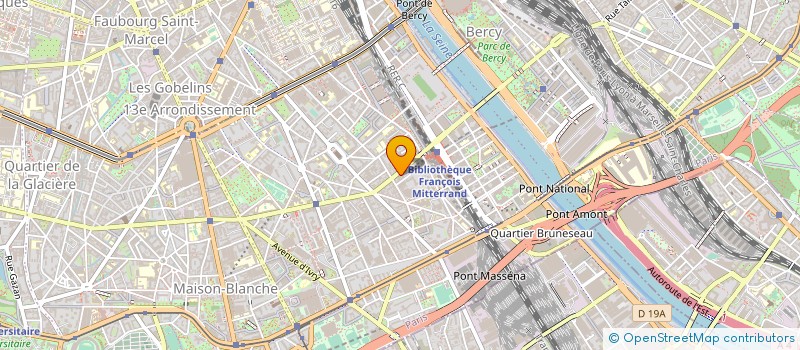 localisation de l'entreprise FINANCIERE TDX SAS à PARIS