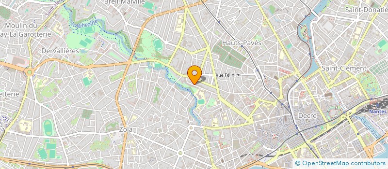 localisation de l'entreprise FINANCIERE TECHNIQUE à NANTES