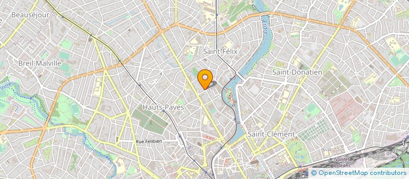 localisation de l'entreprise FINANCIERE TELEMATIQUE DE GESTION à NANTES