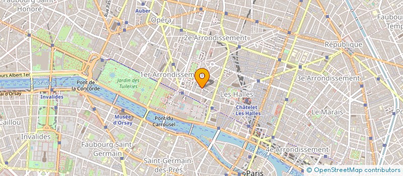 localisation de l'entreprise FINANCIERE THEMIS  PARIS