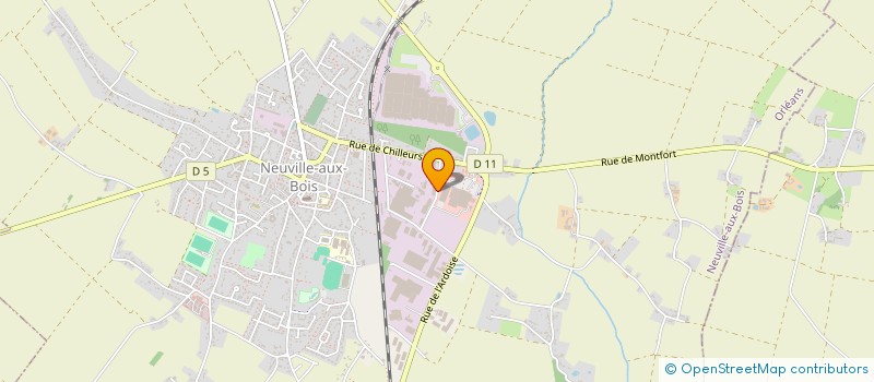 localisation de l'entreprise FINANCIERE THIERRY à NEUVILLE-AUX-BOIS