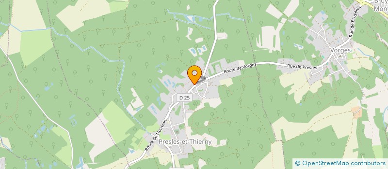 localisation de l'entreprise FINANCIERE THYS à BOUCONVILLE-VAUCLAIR