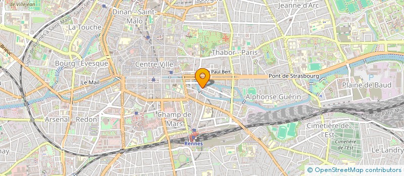 localisation de l'entreprise FINANCIERE TLAC2P  RENNES