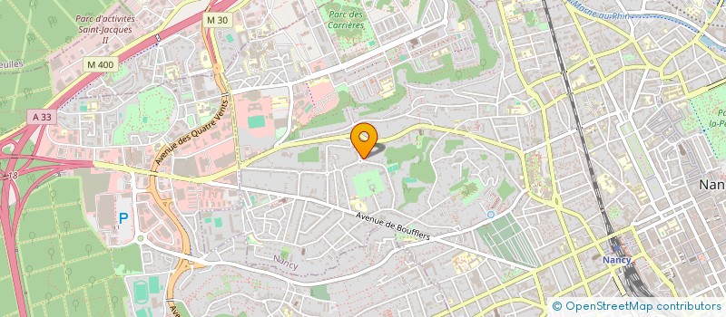 localisation de l'entreprise FINANCIERE TOULOISE  NANCY