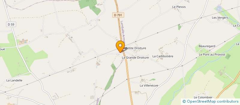 localisation de l'entreprise FINANCIERE TRAVAUX ETUDES COMMERCIALISAT  ANDEL