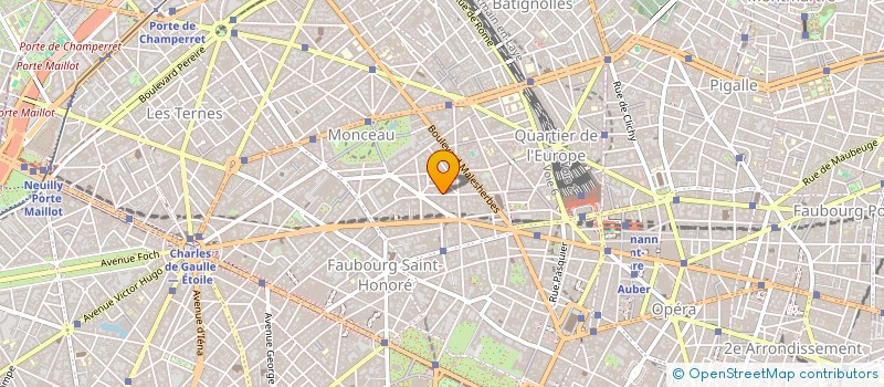 localisation de l'entreprise FINANCIERE TREILHARD  PARIS