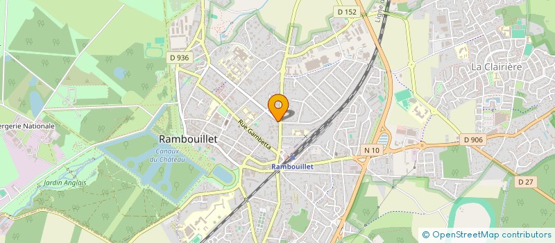 localisation de l'entreprise FINANCIERE ULTIMA  RAMBOUILLET