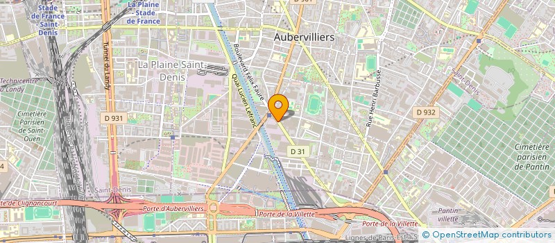 localisation de l'entreprise FINANCIERE VALEGE à LEVALLOIS-PERRET
