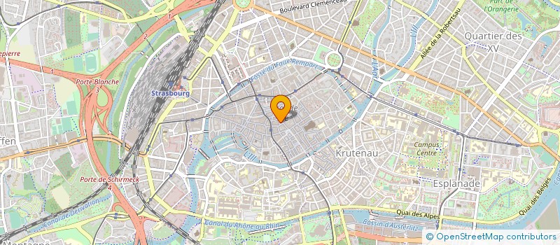 localisation de l'entreprise FINANCIERE VALIM à STRASBOURG