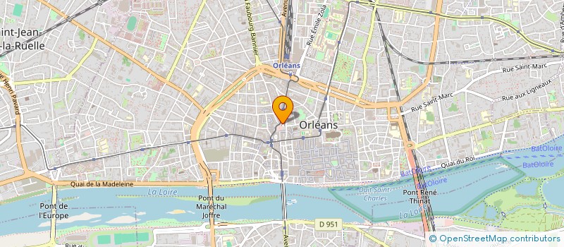 localisation de l'entreprise FINANCIERE VALREM RECYCLAGE  ORLEANS