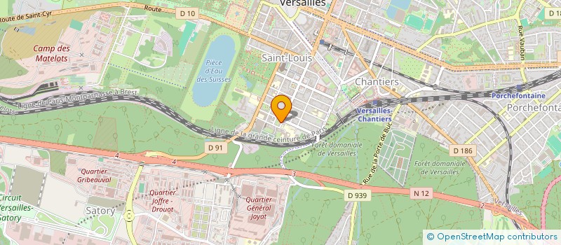 localisation de l'entreprise FINANCIERE VALRIEUX à VERSAILLES