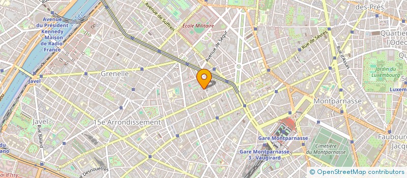 localisation de l'entreprise FINANCIERE VARGA  PARIS