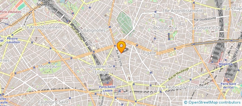 localisation de l'entreprise FINANCIERE VERMERSCH  PARIS