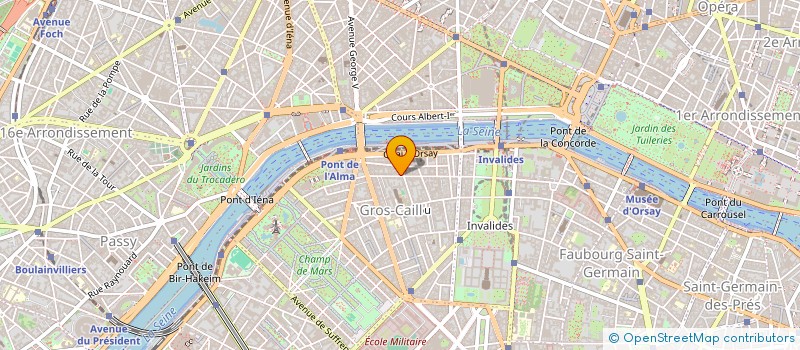 localisation de l'entreprise FINANCIERE VERNHES  PARIS