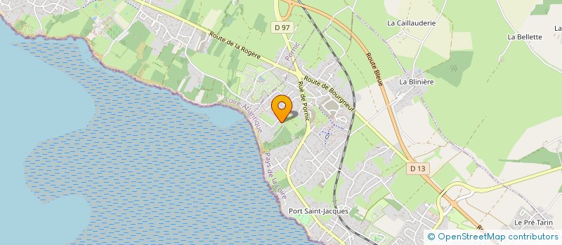 localisation de l'entreprise FINANCIERE VERSANNES  LA BERNERIE-EN-RETZ