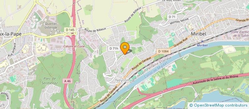 localisation de l'entreprise FINANCIERE VIALLET  NEYRON