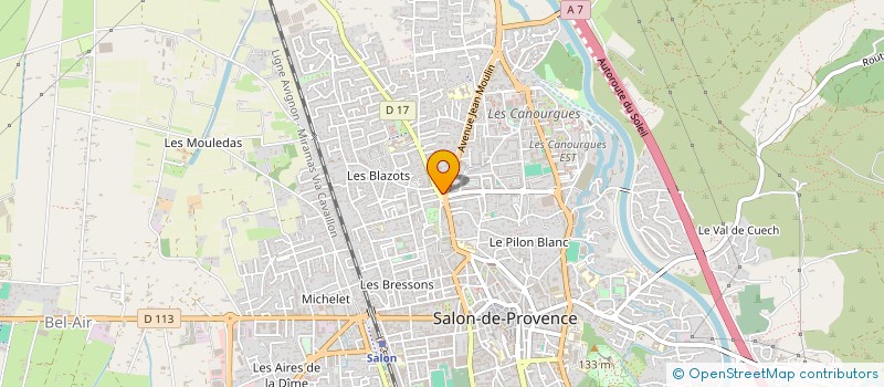 localisation de l'entreprise FINANCIERE VINCENT COLONNA  SALON-DE-PROVENCE