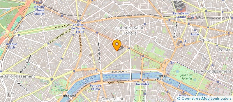 localisation de l'entreprise FINANCIERE VIVALDI  PARIS