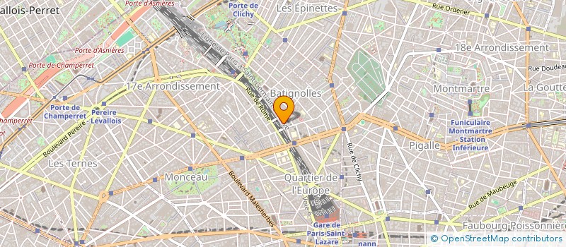 localisation de l'entreprise FINANCIERE WUHRLIN à LA GARENNE-COLOMBES