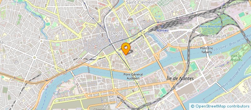 localisation de l'entreprise FINANCIERE YP  NANTES