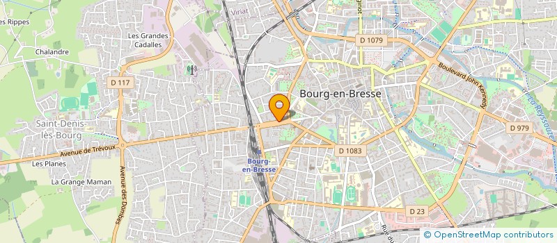 localisation de l'entreprise FINANCIEREJUMA à BOURG-EN-BRESSE