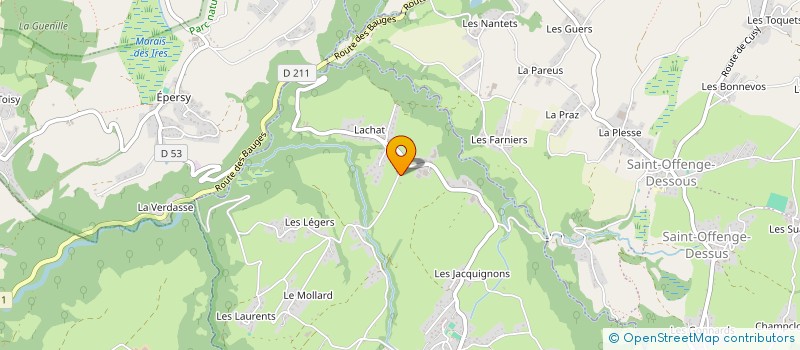 localisation de l'entreprise FINANCIEREMENT PARLANT à MONTCEL