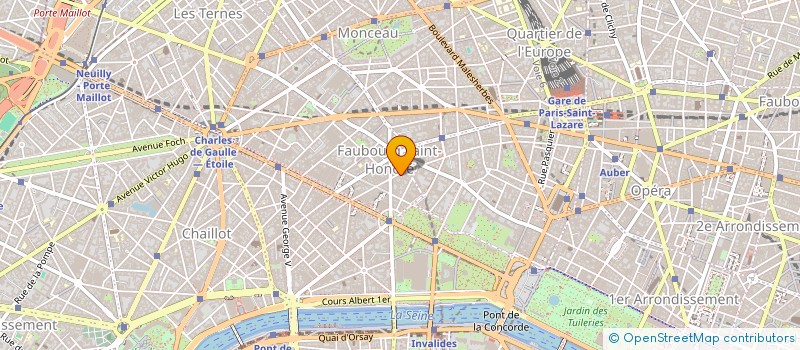 localisation de l'entreprise FINANCIMMO à PARIS