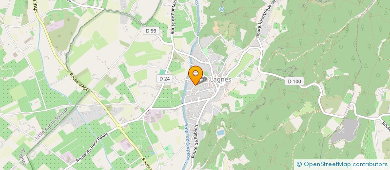 localisation de l'entreprise FINANCIMMO CONSEIL à LAGNES
