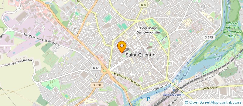 localisation de l'entreprise FINANOR.PHONE à SAINT-QUENTIN