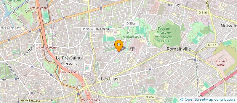 localisation de l'entreprise FINANTSYELPATRIMOINE à PANTIN