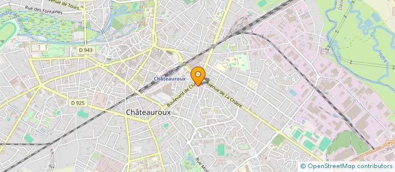 localisation de l'entreprise FINAO à CHATEAUROUX