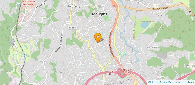 localisation de l'entreprise FINAO SUPERVISION à MOUGINS