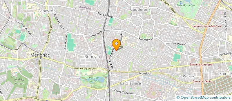 localisation de l'entreprise FINAPROM  BORDEAUX