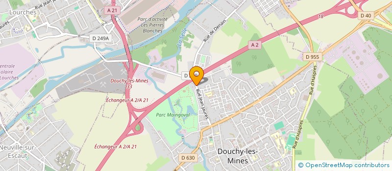 localisation de l'entreprise FINAQUART  PAILLENCOURT