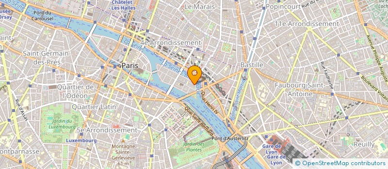 localisation de l'entreprise FINAREA TAURUS  PARIS