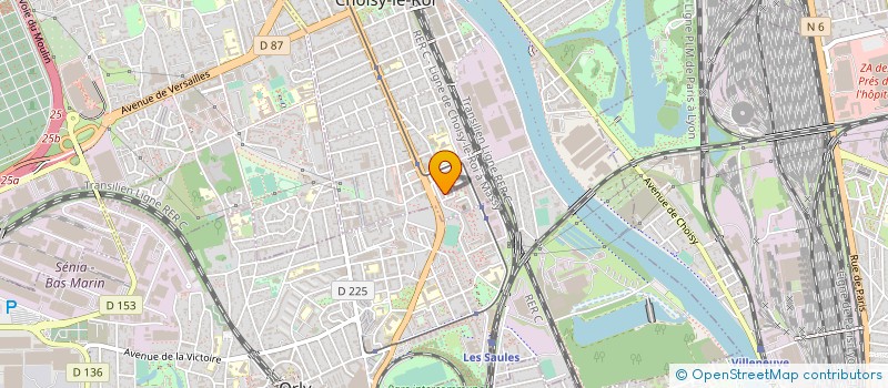 localisation de l'entreprise FINAREST SERVICES  CHOISY-LE-ROI