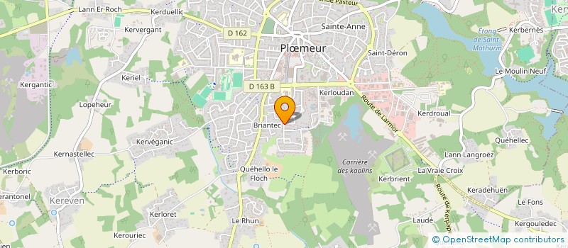 localisation de l'entreprise FINARMEN à PLOEMEUR