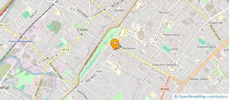 localisation de l'entreprise FINAROC  ROUBAIX