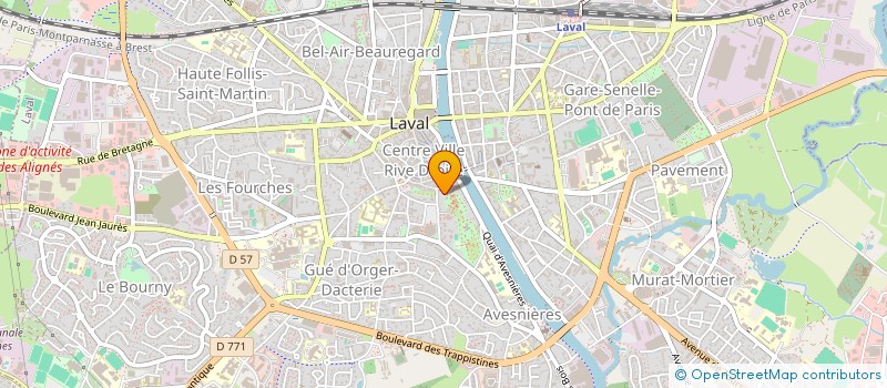 localisation de l'entreprise FINAROC à LAVAL