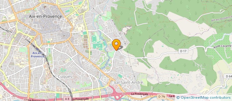 localisation de l'entreprise FINASENS à MARSEILLE