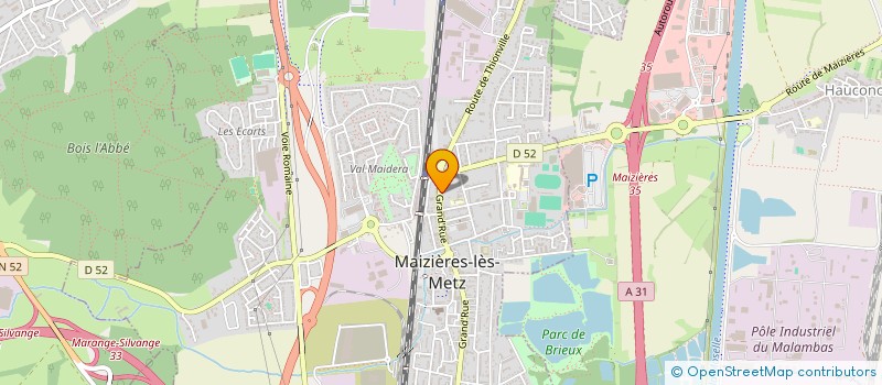 localisation de l'entreprise FINASSUR à MAIZIERES-LES-METZ