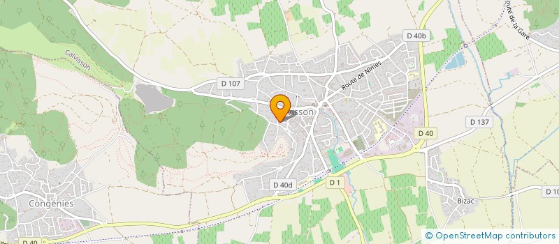 localisation de l'entreprise FINASSUR CONSEILS  CALVISSON