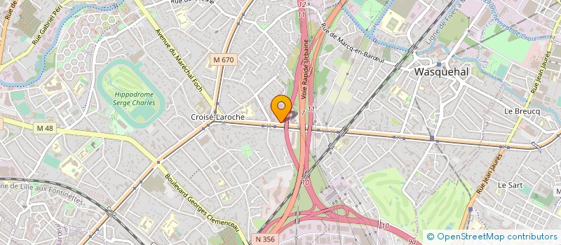 localisation de l'entreprise FINASSURANCE à MARCQ-EN-BARŒUL