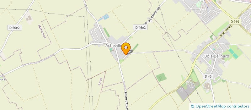 localisation de l'entreprise FINAVE  ACHEVILLE