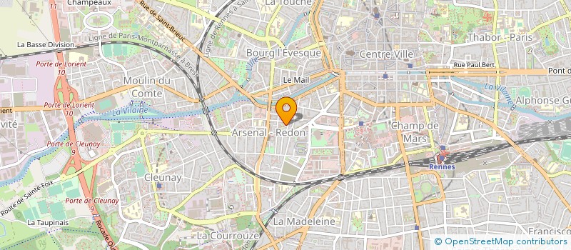 localisation de l'entreprise FINAWAY COURTAGE à RENNES