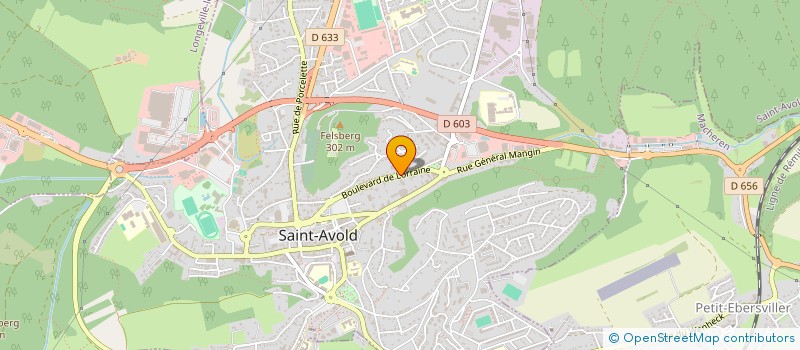 localisation de l'entreprise FINAX CONSULTING à SAINT-AVOLD
