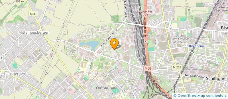 localisation de l'entreprise FINAXESS à SCHILTIGHEIM